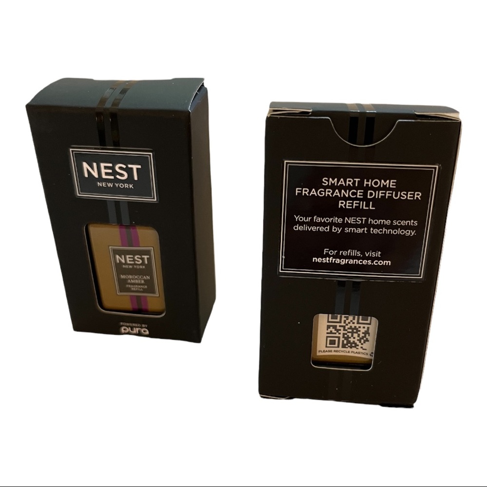 2 NEST Moroccan Amber Pura Fragrance Refills